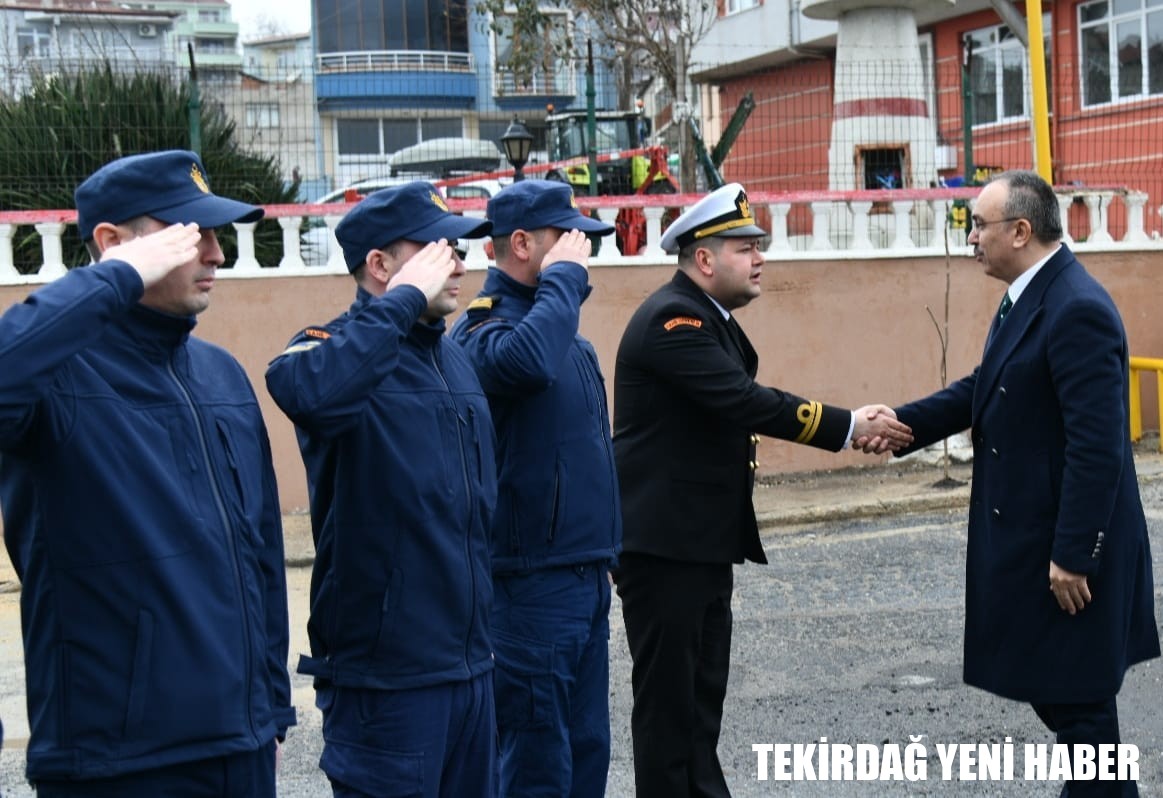 Süleymanpaşa Sahil Bot Komutanlığı Personeli ile Bayramlaşma
