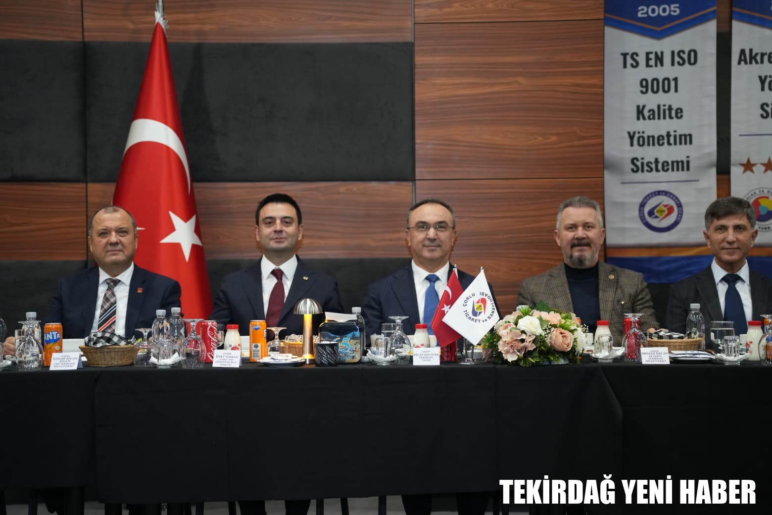 Vali Soytürk Çorlu Ticaret ve Sanayi Odasının İftarına Katıldı