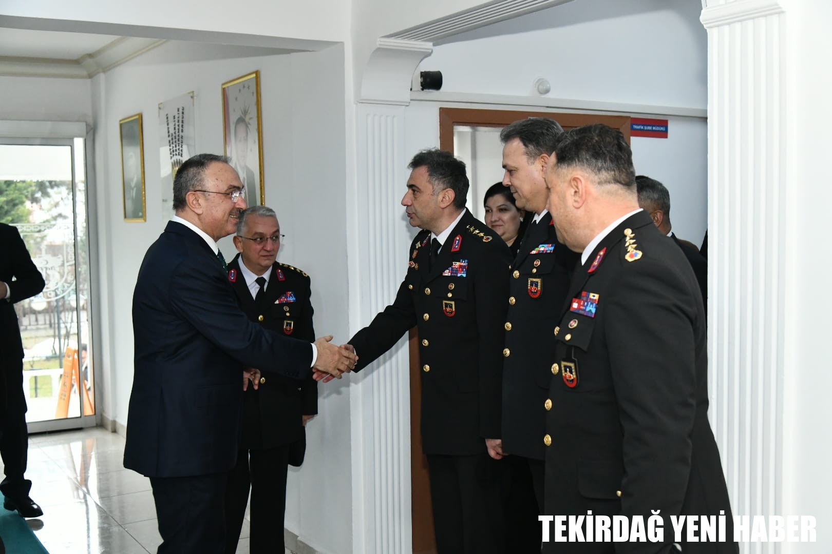 Vali Soytürk İl Jandarma Komutanlığı Personeli ile Bayramlaştı