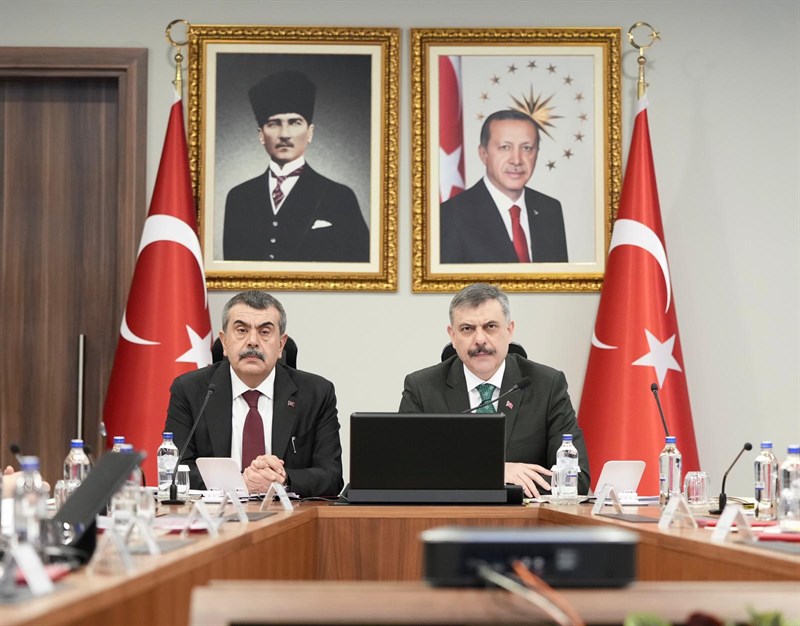 İçişleri Bakanı Çiftçi ve Milli Eğitim Bakanı Tekin’in Katılımıyla VKS Toplantısı Düzenlendi