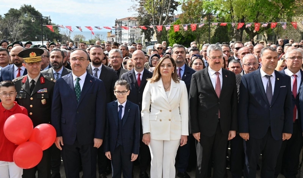 TEKİRDAĞ’DA 23 NİSAN TÖREN VE ETKİNLİKLERLE KUTLANDI