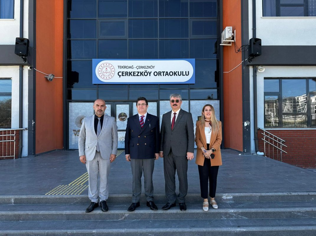 Çerkezköy Ortaokulunda İncelemelerde Bulundu