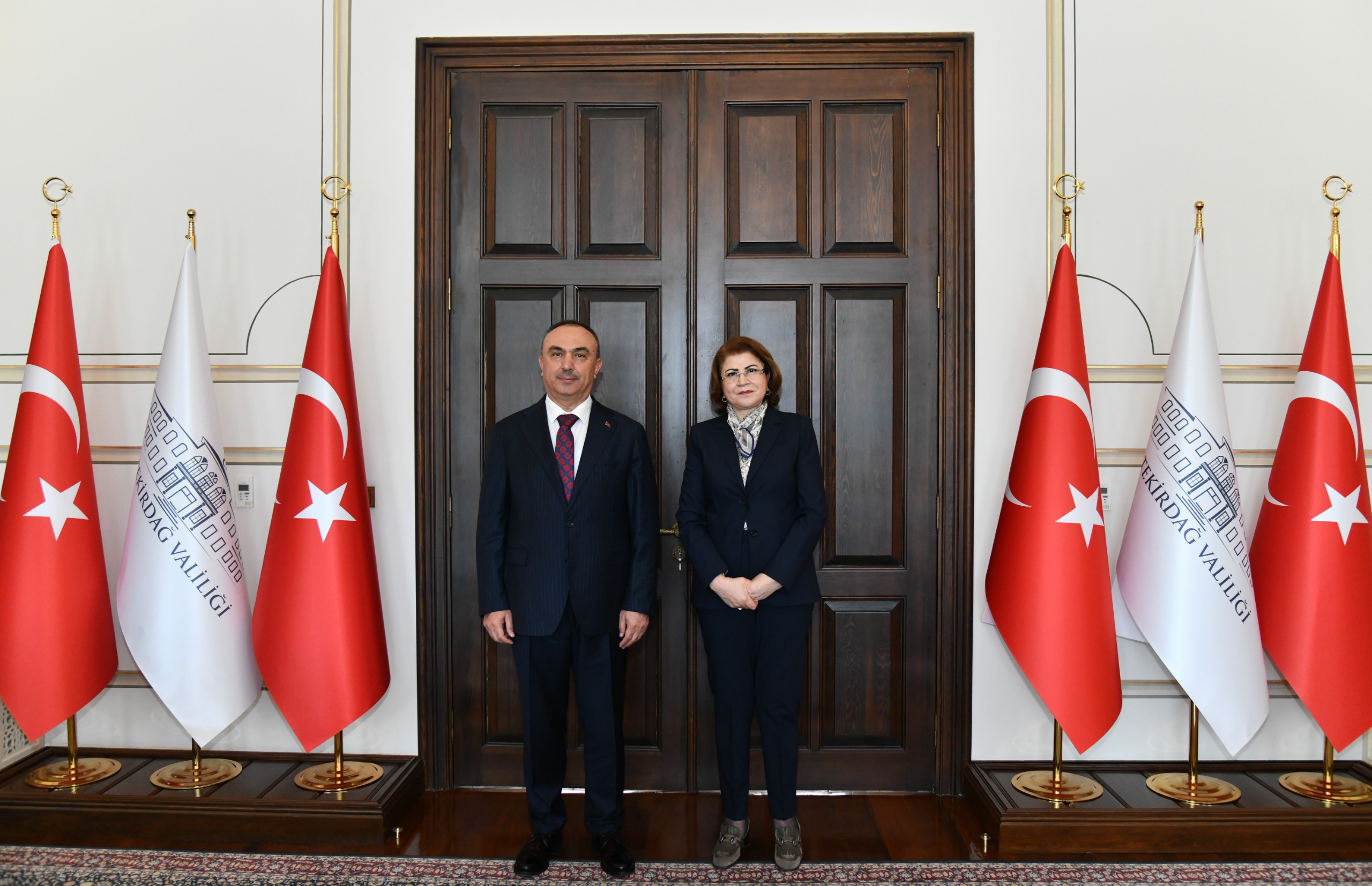 Nesibova Vali Soytürk’ü Ziyaret Etti