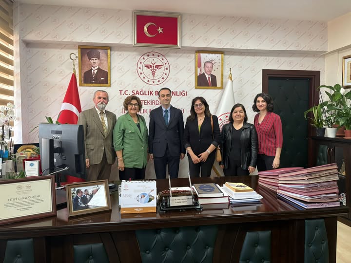 Tekirdağ sağlık camiasında önemli bir ziyaret gerçekleştirildi.