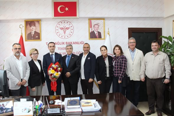 DİŞ HEKİMLERİ ODASI’NDAN İL SAĞLIK MÜDÜRÜ ONAR’A ZİYARET