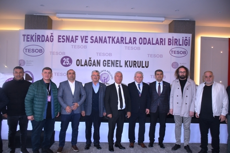 TEKİRDAĞ ESNAF SANATKÂRLAR ODALARI BİRLİĞİ SEÇİMİ RAMADA OTEL’DE YAPILDI
