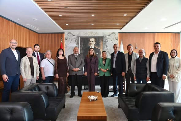 Tekirdağ Gazeteciler Derneği’nden Büyükşehir Belediyesine Ziyaret