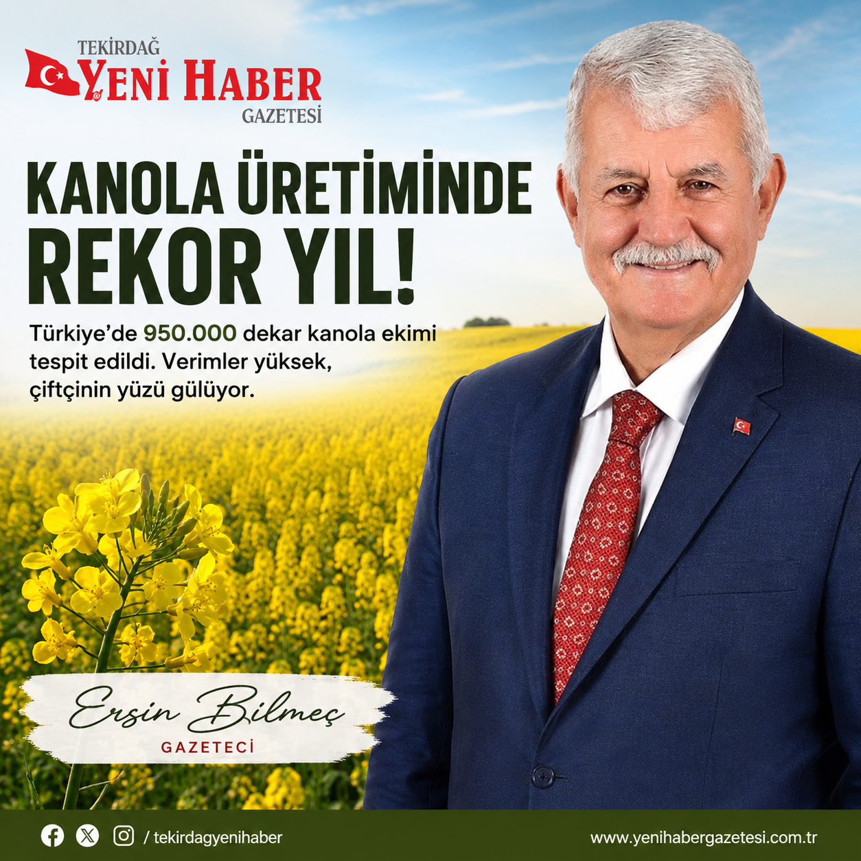 KANOLA DA REKOR YIL!
