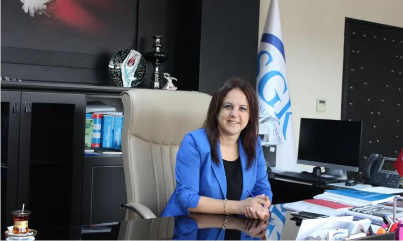 Slogan:Sigortaileişgüvende,işçigüvende;gelecek güvende