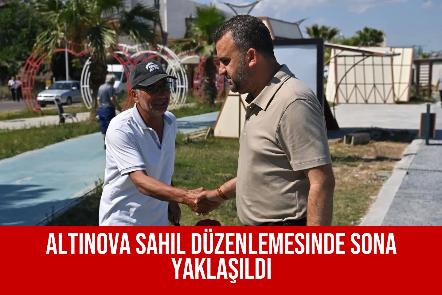 Altınova Sahil Düzenlemesinde Sona Yaklaşıldı
