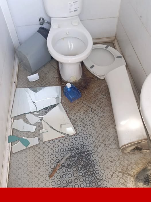 Engelsiz Çay Bahçesi’nin Tuvaletlerine Vandal Saldırısı