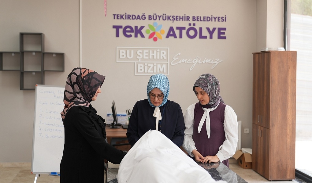 TEK ATÖLYE’DE CENAZE HİZMETLERİ KURSU DEVAM EDİYOR