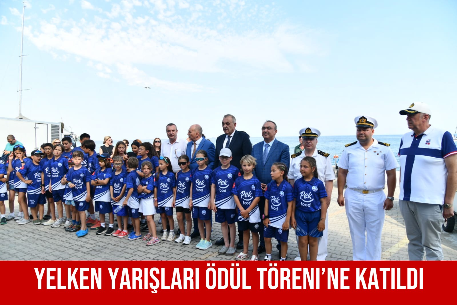 Yelken Yarışları Ödül Töreni’ne Katıldı